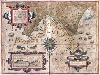 Détroit de Magellan (gravure)