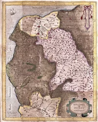 La côte de Berck à Gravelines, Belgique (gravure)