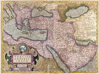 Turquie, Balkans, Afrique du Nord-Est, Arabie et Moyen-Orient (gravure)