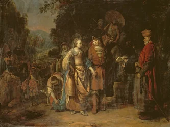 Isaac et Rebecca au puits de Lahai-roi