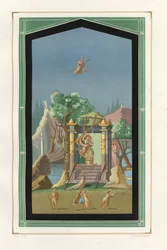 Peinture de paysage de l