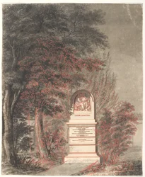 Monument funéraire de Georg Nielsen au cimetière d