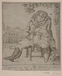 Le gastronome après dîner