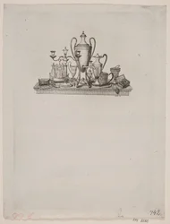 Nature morte avec objets en argent