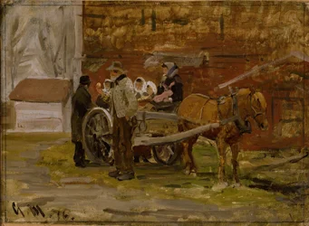 La charrette aux pommes