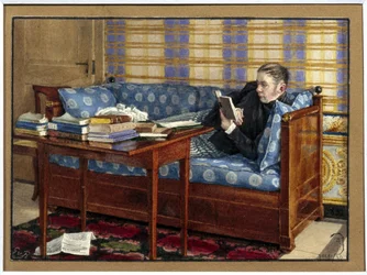 Portrait du poète Vasili Zoukovsky