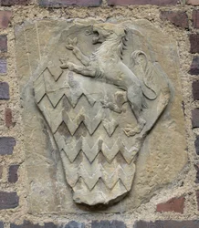 Blason de la famille Rucellai, vers 1450-80