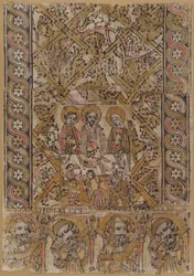 Un Voile de Lutrin avec les Noces de Cana