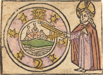 Le Christ mesurant le globe