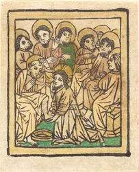 Le Christ Lavant les Pieds des Apôtres