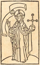 Le Christ en tant que Salvator Mundi