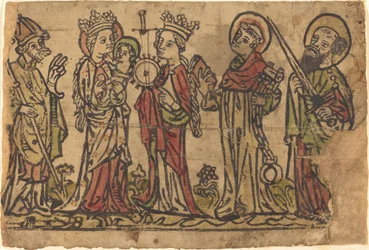 Madone et Enfant avec Quatre Saints