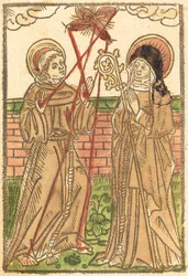 Saint François et Sainte Claire