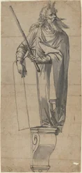 Une sculpture de Moïse