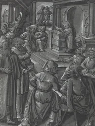 Christ guérissant le boiteux [verso]