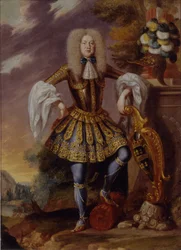 Un homme en costume de fantaisie, début du XVIIIe siècle