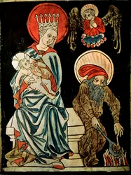 Repos pendant la fuite en Égypte, vers 1410