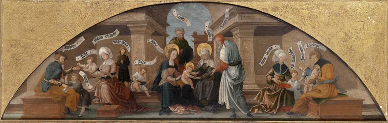La Sainte Parenté, début du XVIe siècle