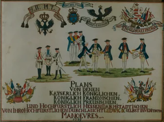 Collection de plans de manœuvre de Louis IX de Hesse-Darmstadt