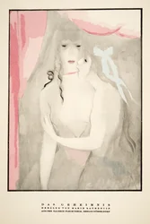 Publicité pour la Galerie Flechtheim, tirée de Styl, pub. 1922 (impression sur pochoir)