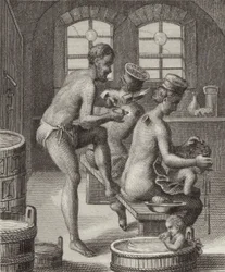Propriétaire de bain public