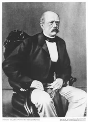 Bismarck en 1870 avant la déclaration de guerre