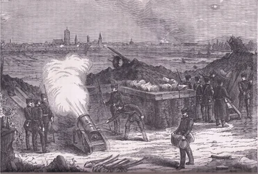 Bombardement de Schelestadt, Histoire de la guerre entre la France et l