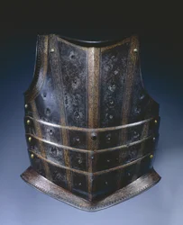 Plastron de cuirasse de hussard, vers 1580
