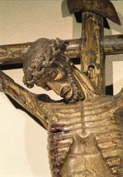 Christ en croix, appelé Le Devot Christ, 1307 (détail)