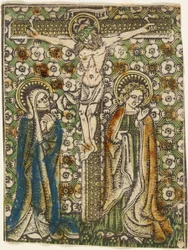 Le Christ en Croix avec Marie et Saint Jean, c.1460