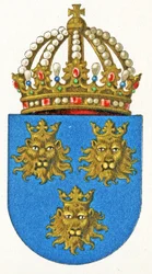 Armoiries de Dalmatie, vers 1898