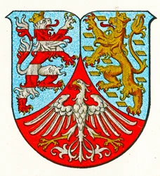 Armoiries de Hesse-Nassau, vers 1898