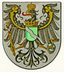 Armoiries de la province de Rhénanie, vers 1898