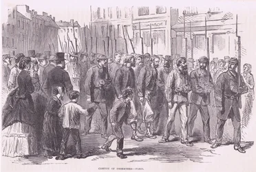 Convoi de déserteurs-Paris, Histoire de la guerre entre la France et l
