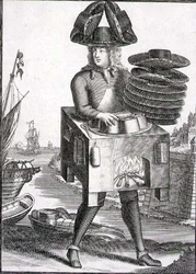 Costume pour un chapelier, publié par Gerard Valck vers 1690