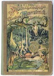 Couverture de Naturgeschichte, Geologie, Mineralreich, Paläontologie par Dr. H. von Schubert, Stuttgart, 1888