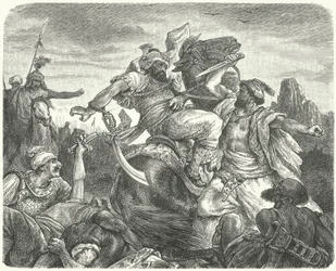 Mort du sultan ottoman Murad I à la bataille de Kosovo