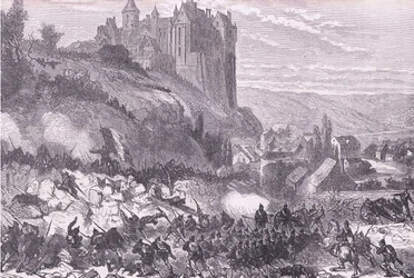 Défense de Châteaudun, Histoire de la guerre entre la France et l