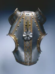 Demi-chanfrein, Augsbourg, vers 1550