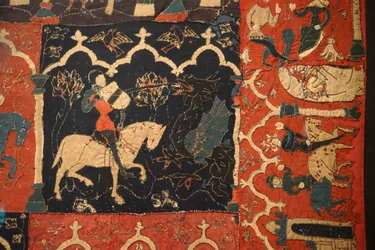Détail de La tenture de Tristan