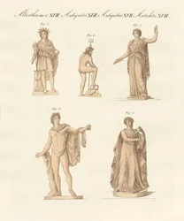 Divinités des Grecs et des Romains
