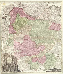Électorat de Hanovre (gravure en couleur)