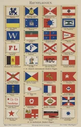 Drapeaux des compagnies maritimes