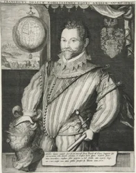 Francis Drake, pub. XIXe siècle