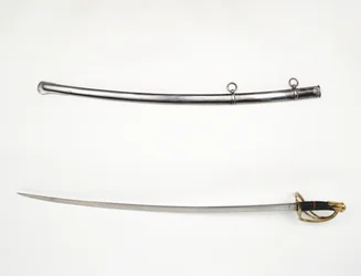 Épée de cavalerie allemande et fourreau, Artillerie de l