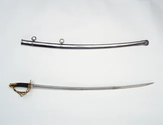 Épée de cavalerie allemande et fourreau, Artillerie de l