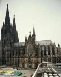 Art gothique : Vue de la cathédrale de Cologne