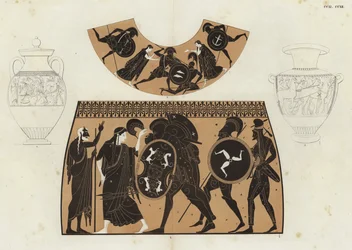 Peinture de vase grec