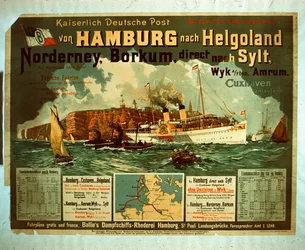 Hambourg à Helgoland