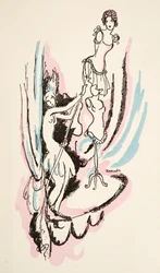 Illustration de Styl, publié en 1922 (impression de pochoir)